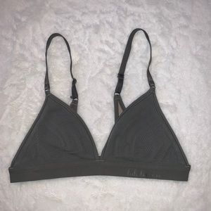 Lululemon Olive Green Sports Bra - Size M
